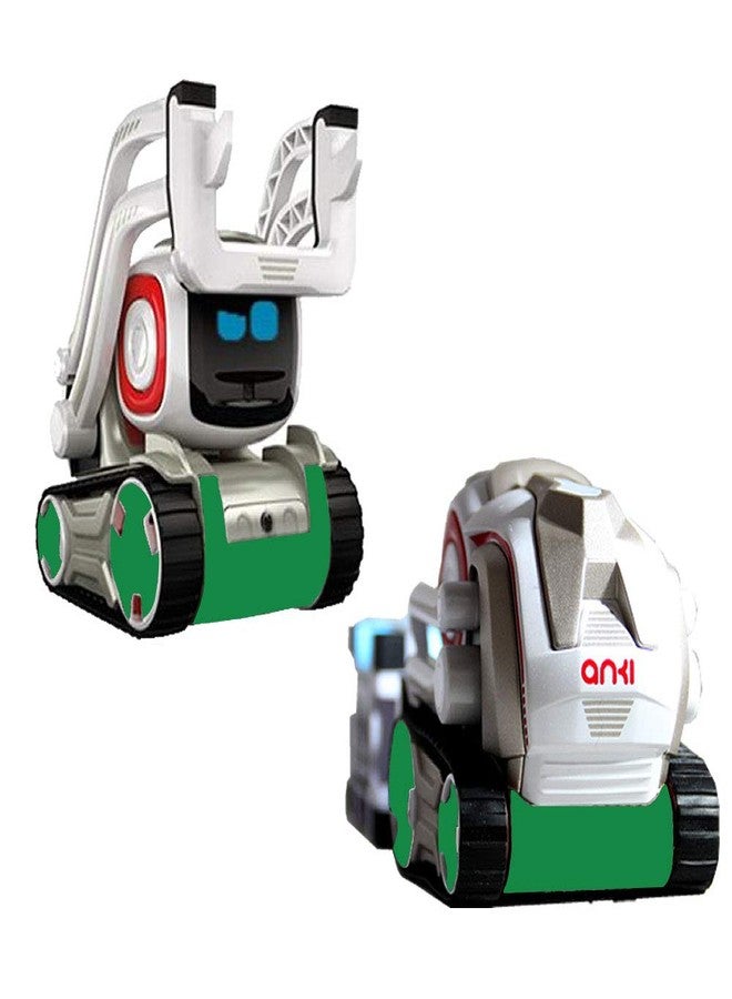 IPG for Cozmo Robot Face Screen Guard KIT Excellent Protector from Unexpected Attacks of Kids and Pets. Include Wheels & Bumpers Decoration Set (Green) - Image 3